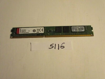 Kingston KCP316NS8/4 4Gb PC3-12800 1600Mhz DDR3 Desktop Memory RAM (5116) - Image 1 of 2