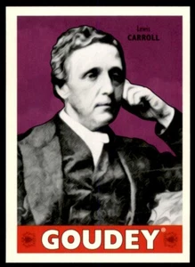 2016 UD GOODWIN CHAMPIONS GOUDEY LEWIS CARROLL WRITER #46 - Picture 1 of 2