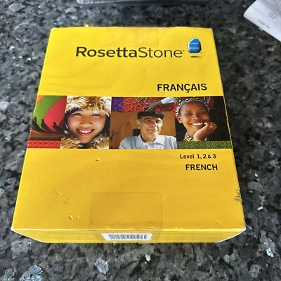 Rosetta Stone French Francais Levels 1, 2 & 3 Version 3 No Headset - Image 1 of 4