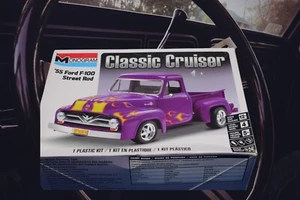 Monograma 1/24 Classic Cruiser '55 Ford F-100 abierto completo - Imagen 1 de 6