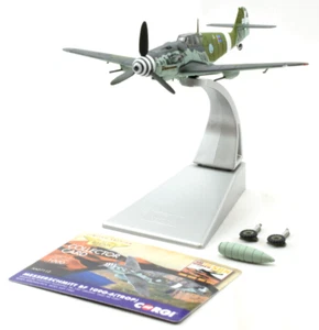 Corgi Messerschmitt Me109G-6 (Trop) - Regia Aero 1:72 Die-Cast Airplane AA27112 - Picture 1 of 6