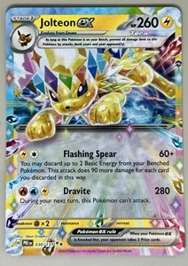 Jolteon EX 030/131 Double Rare Prismatic Evolutions Pokemon Card TCG NM/M - Picture 1 of 2