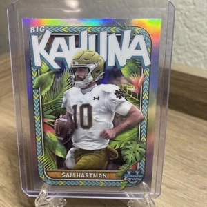 Sam Hartman 2023 Bowman U Chrome BIG KAHUNA SSP ROOKIE RC #TBK-18 👀☘️🏈🔥 - Picture 1 of 4