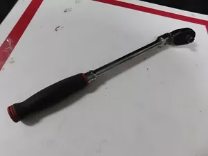 SNAP ON SHF80A 1/2'' DR SOFT GRIP HANDLE FLEX HEAD RATCHET 17.5'' LONG (EB100) - Picture 1 of 6