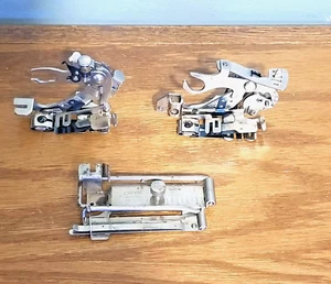 Lot of 3 Pieces - Vintage Greist Sewing Machine Ruffler & Tucker Attachments - Picture 1 of 14