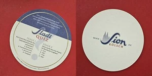 Sion Frage 1 Gelände Güterbahnhof Brauerei Bierdeckel Coaster Beermat - Picture 1 of 1