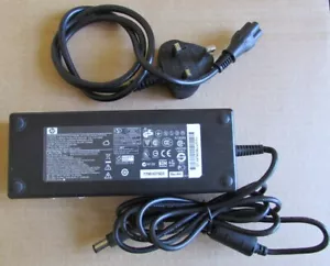 GENUINE HP PA-1121-02HC 18.5V 6.5A POWER SUPPLY CHARGER & UK PLUG 384022-001 - Picture 1 of 3