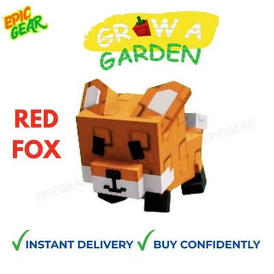 GAG ✅ Red Fox | 🔥Grow A Garden🔥 |🛒Cheap & Quick Delivery✅