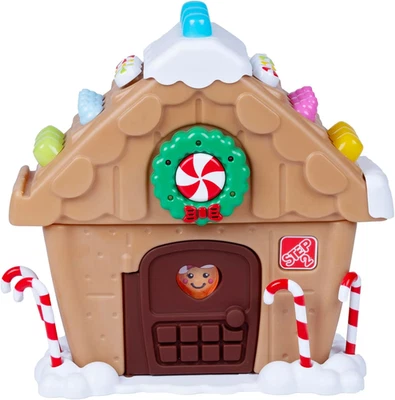 Step2 My First Gingerbread House Interactive Holiday Toy Lights Up & Plays Music - Image 1 of 4