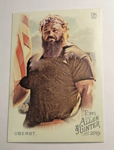 2019 Robert Oberst Card #177 Allen & Ginter Topps Worlds Champions Strongman - Picture 1 of 3