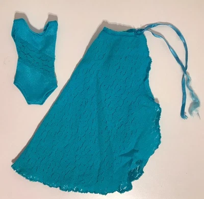 Винтажная кукла Kenner Darci Girl синий кружевной купальник и юбка накидка б/у в отличном состоянии - Изображение 1 из 4