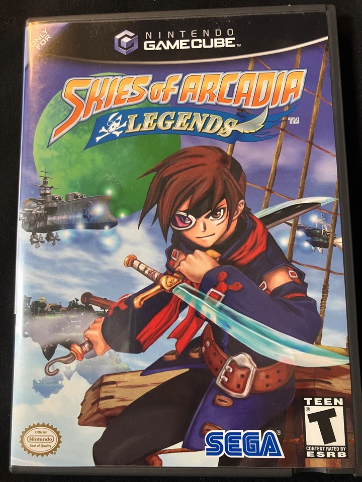 Skies of Arcadia GameCube (disco de juego no incluido) Foto 1 de 4