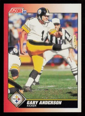 Gary Anderson 1991 Score #121 Pittsburgh Steelers - Image 1 of 2