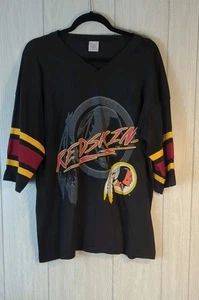 VTG Washington Redskins GTS V-neck Tshirt Jersey Sz XL - Picture 1 of 6