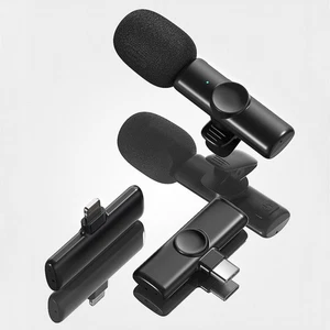 Portable Mini Mic Microphone Recording for IPhone Android Audio Video Recording - Picture 1 of 22