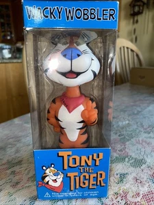 Vintage 2002 Kelloggs Tony The Tiger Funko Wacky Wobbler Bobblehead Bobble Head - Picture 1 of 8
