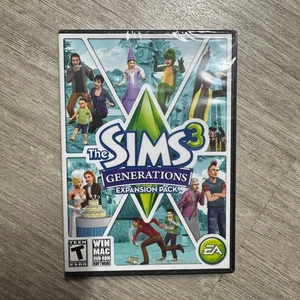 The Sims 3: Generations PC Expansion Pack Sealed NEW - Picture 1 of 3