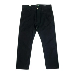 Dockers Mens Jean Cut Straight Fit Stretch Corduroy Pants Black 36x30 NWT - Picture 1 of 6