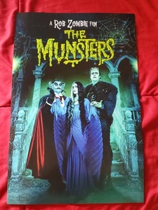 SDCC 2022 The Munsters Rob Zombie Promo Poster Comic Con Exclusive Herman 11x17 - Picture 1 of 1