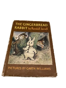 The Gingerbread Rabbit by Randall Jarrell 1964 First Edition Hardcover Dust Jack - Imagen 1 de 12