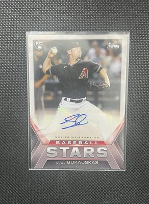 J.b BUKAUSKAS 2021 Topps Baseball Update Series Auto BSA-JBB Arizona Mlb - Image 1 of 2