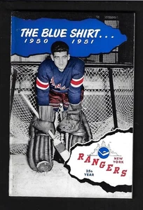 1950-51 New York Rangers Media Guide, Fred Shero - Near Mint - Bild 1 von 3