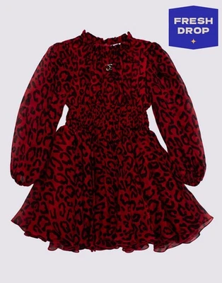 PVP €810 DOLCE & GABBANA Vestido de Gasa de Seda Talla 3Y Forrado Fruncido Hecho en Italia Foto 1 de 4