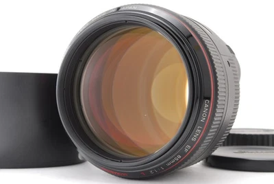 [Almost Unused] Canon EF 85mm F/1.2 L USM Portrait Lens EOS EF Mount From JAPAN - Image 1 of 4