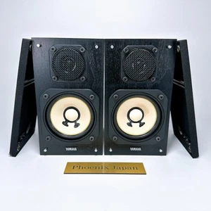 YAMAHA NS-10MM Black Mini Studio Monitor Speaker Pro Audio Pair /Fast ship - Picture 1 of 14