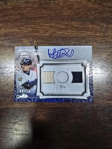2020 Topps Sterling Seasons Ichiro Suzuki Auto Relics Patch Blue #6/10 Mariners - Picture 1 of 2