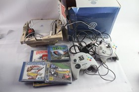 Sega Dreamcast Boxed Working W/ Games Inc Crazy Taxi & 2 Controllers 