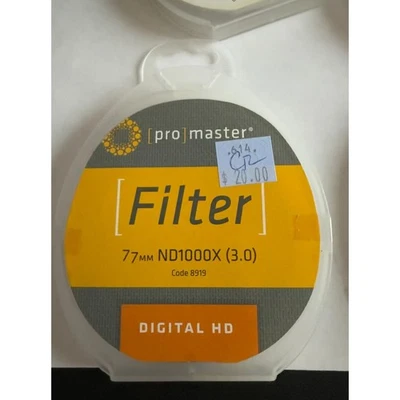 ProMaster 77mm Digital HD - ND - 1000X 3.0 Brand New Still Sealed #8919 - Image 1 of 3