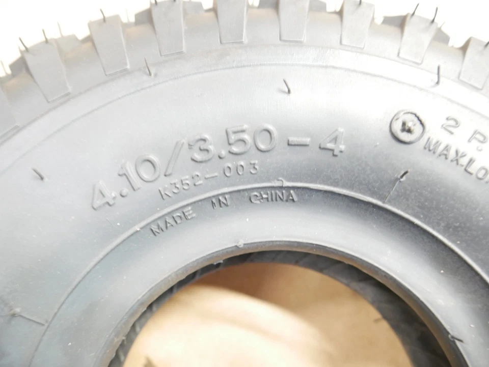 Stens 160-340 Kenda Tire Fits 4.10x3.50-4 Stud 2 Ply