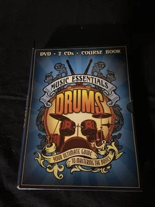 Music Essentials Drums  Ultimate Guide Book+1 DVD+2 CDs Instructional Beginner - Picture 1 of 13