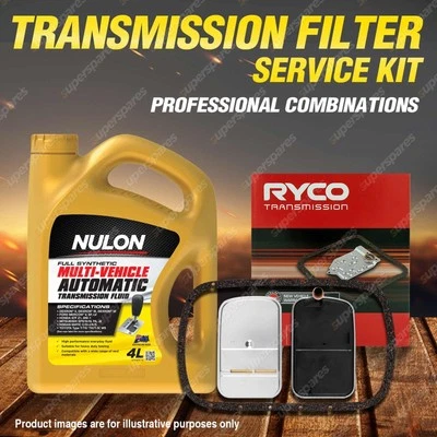 Ryco Transmission Filter + SYN Fluid Kit for Jeep Grand Cherokee WK V8 V6 TD - image 1 of 2