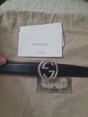 Gucci Gürtel Damen 90 cm schwarz - Bild 1 von 4