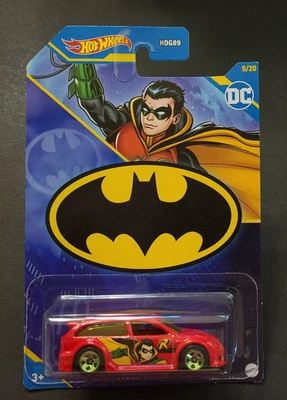Hot Wheels Batman #5 Audacious 2021, rojo Foto 1 de 4
