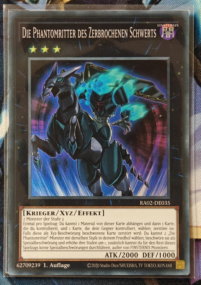 Yu-Gi-Oh Die Phantomritter des Zerbrochenen Schwerts - RA02-DE035 - Super Rare - Bild 1 von 1