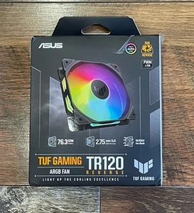 ASUS TUF Gaming TR120 ARGB Fan - Single Pack Computer case 12 cm Black - Picture 1 of 6