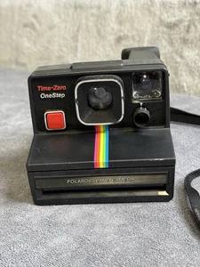 Vintage Polaroid Time Zero One Step Instant Land Camera Untested With Strap - Picture 1 of 4
