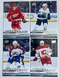 2024-25 UPPER DECK SERIES 2 YOUNG GUNS 4X CARDS LOT #2 - Picture 1 of 1