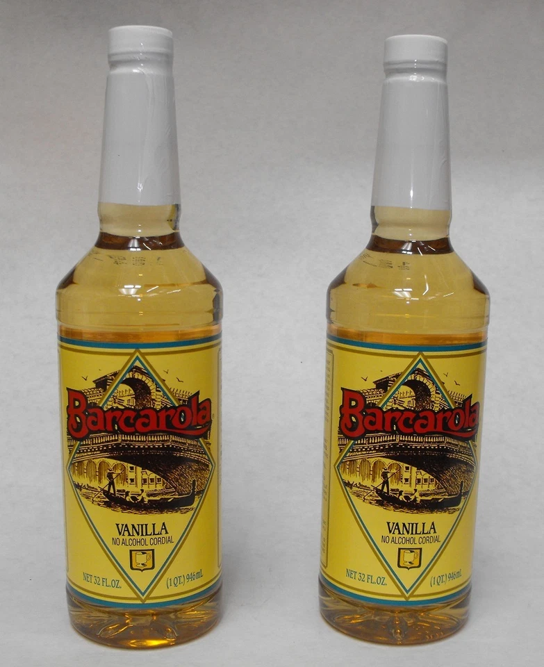 (Pack de 2) JARABE DE VAINILLA GOURMET 32oz. Bebida de café y sabor a refresco italiano Foto 1 de 1