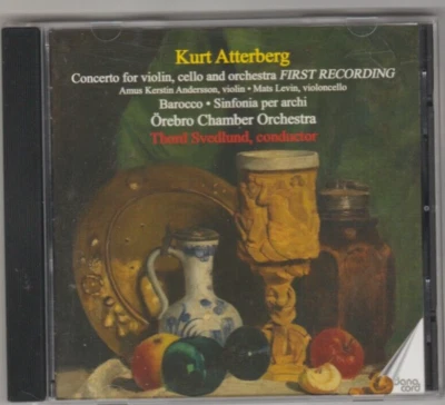 Kurt Atterberg Orebro Chamber Orchestra Thord Svedlund Concerto for Violin CD - Image 1 of 4