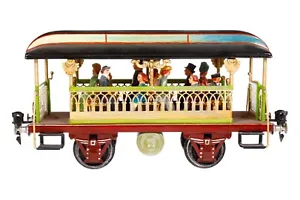 BE3740: Replica Marklin Gauge 1 Observation Car based on 1824/1 (c1900) - Picture 1 of 5