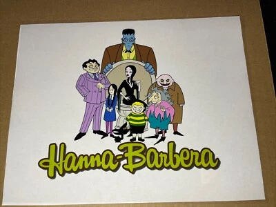 THE ADDAMS FAMILY Animation Cel Print PUBLICITY Cels Concept Ary 70’s cartoon - Image 1 of 3