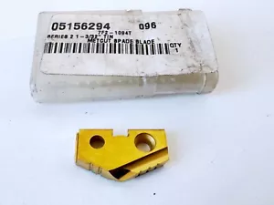 Kennametal 1-3/32 Durchmesser x 3/16 Zoll dick SPATENBOHRER Einsatz Sitz 2 HSS 132° Punkt TiN - Bild 1 von 6