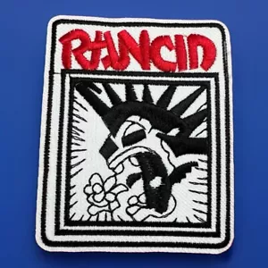 🔥 Ranziger Punk Rock Musik Applikation bestickt Bügelbild Patch VERSAND AM SELBEN TAG! - Bild 1 von 5