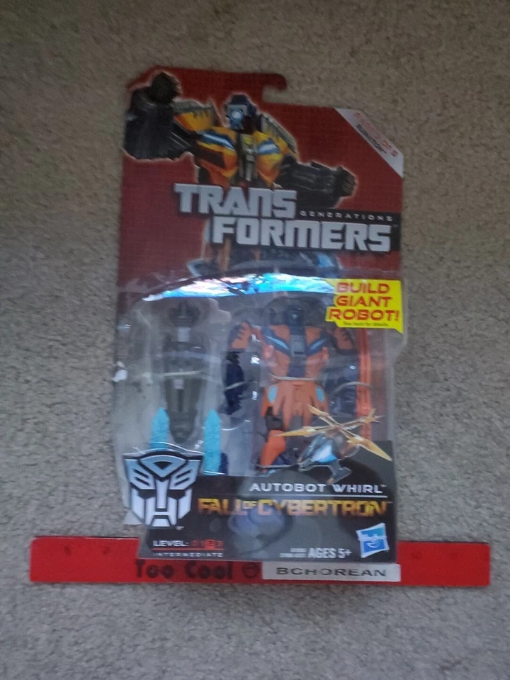 Transformers Generations Deluxe Class Autobot Whirl Figure