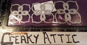 FLOR TROPICAL DOGWOOD BORDE 1 METAL TROQUELADO RELIEVE SECO SIN MARCA CRUJIENTE - Imagen 1 de 1