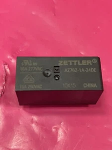 Mini relé de alimentación American Zettler AZ762-1A-24DE 16A SPDT bobina de 24 VDC SPST-NO - Imagen 1 de 2